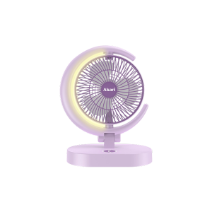 Akari : Eclipse Fan with Tri-Color LED Night Light (ARF-E869)