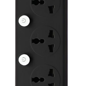Akari 5 Gang Extension Cord with Surge Protection and Overload protection with Individual Switch (AEC-F807)