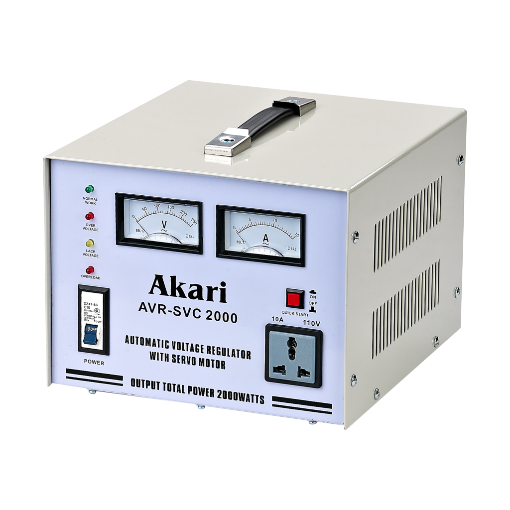 Akari 2000W Automatic Voltage Regulator (AVR-SVC 2000) - Akari